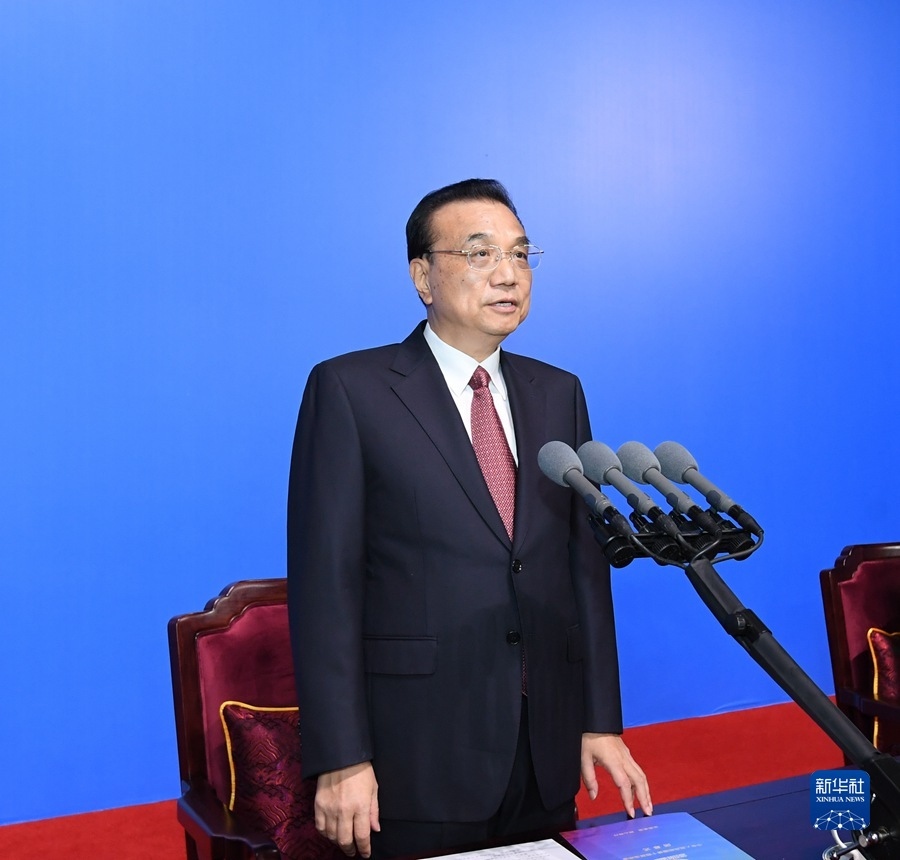 9月27日晚，中華人民共和國第十四屆運動會在陜西西安閉幕。中共中央政治局常委、國務(wù)院總理李克強(qiáng)出席閉幕式并宣布運動會閉幕。新華社記者 申宏 攝