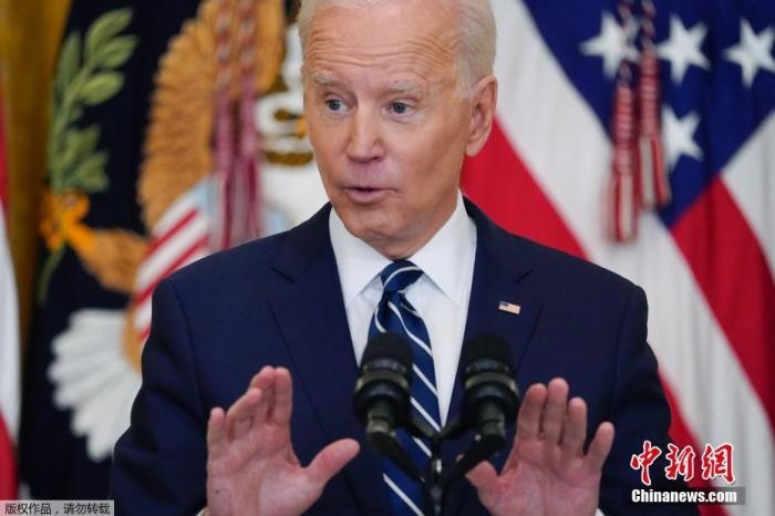 資料圖：美國總統(tǒng)拜登。