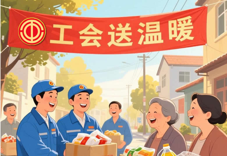 全國(guó)總工會(huì)慰問(wèn)組深入內(nèi)蒙古送溫暖