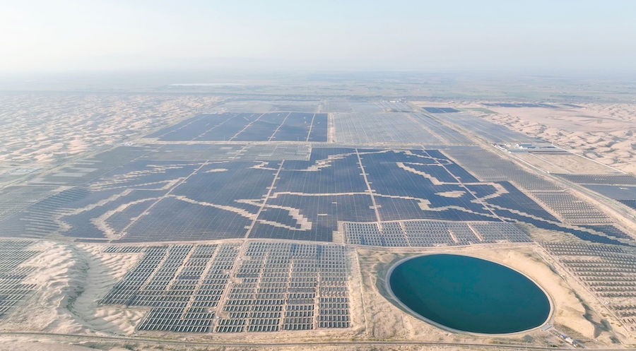 不一樣的內蒙古 | 內蒙古達拉特旗“光伏長城”年發(fā)“綠電”20億度