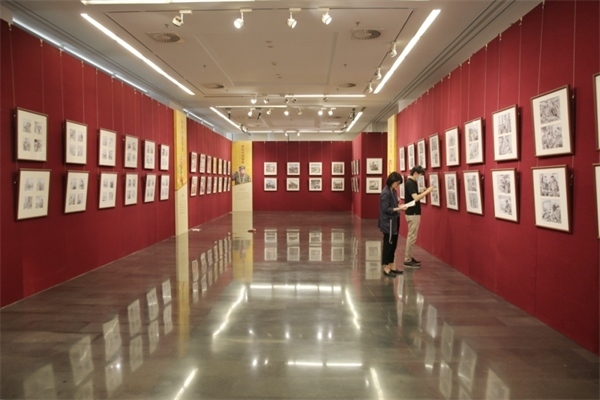 展覽現(xiàn)場(chǎng)。出版社供圖