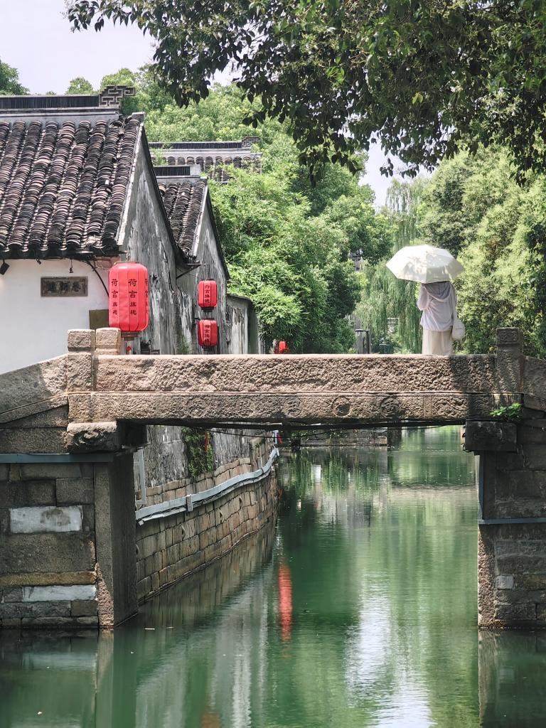 7月6日拍攝的平江歷史文化街區(qū)一景。新華社記者 楊依軍 攝