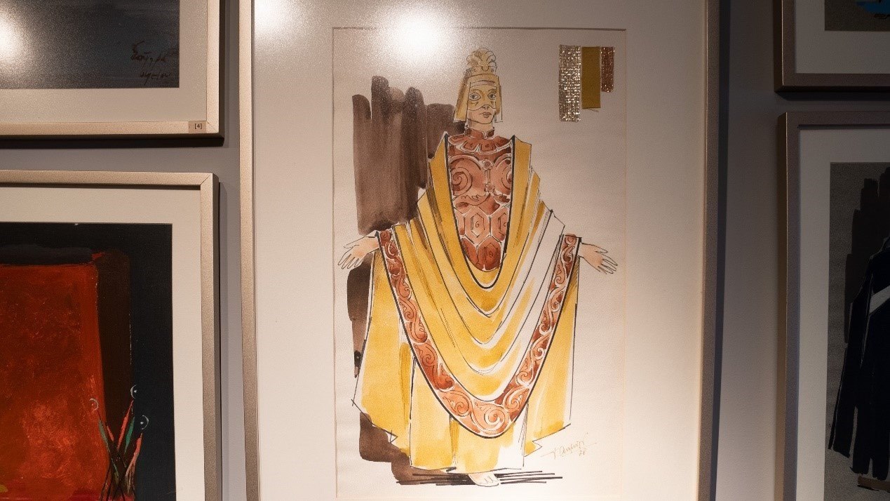 卡贊扎基斯的作品被改編成戲劇。人民網(wǎng)記者 葛泰佚攝