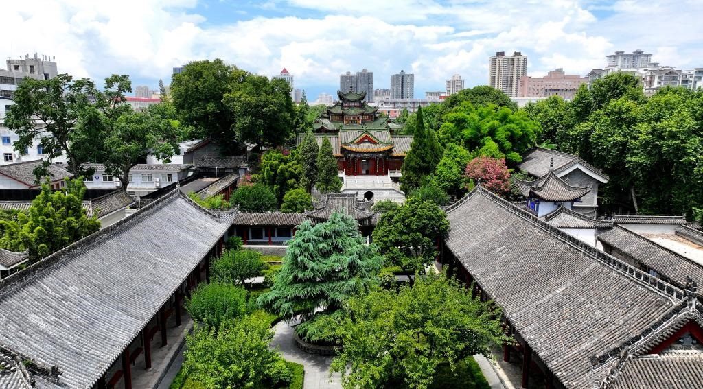 近日拍攝的陜西省漢中市博物館。新華社記者 劉瀟 攝