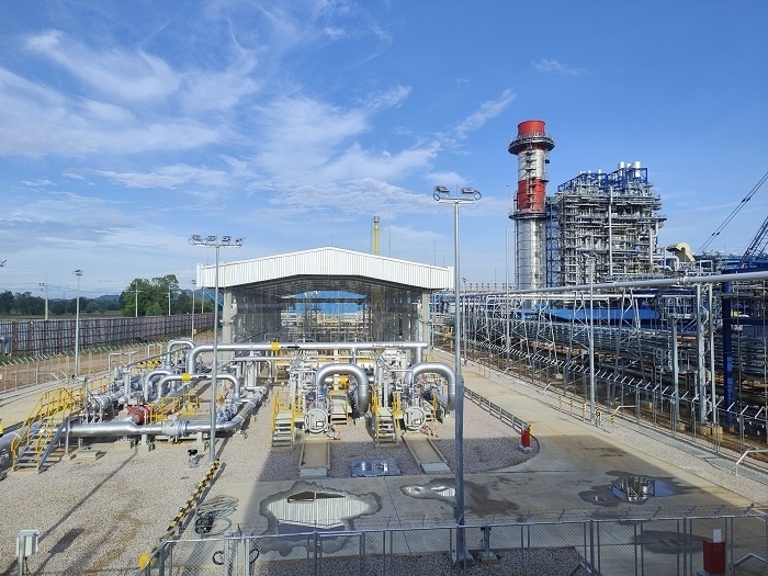 泰國新崗天然氣管道項目計量調(diào)壓站?？ì斎R 攝