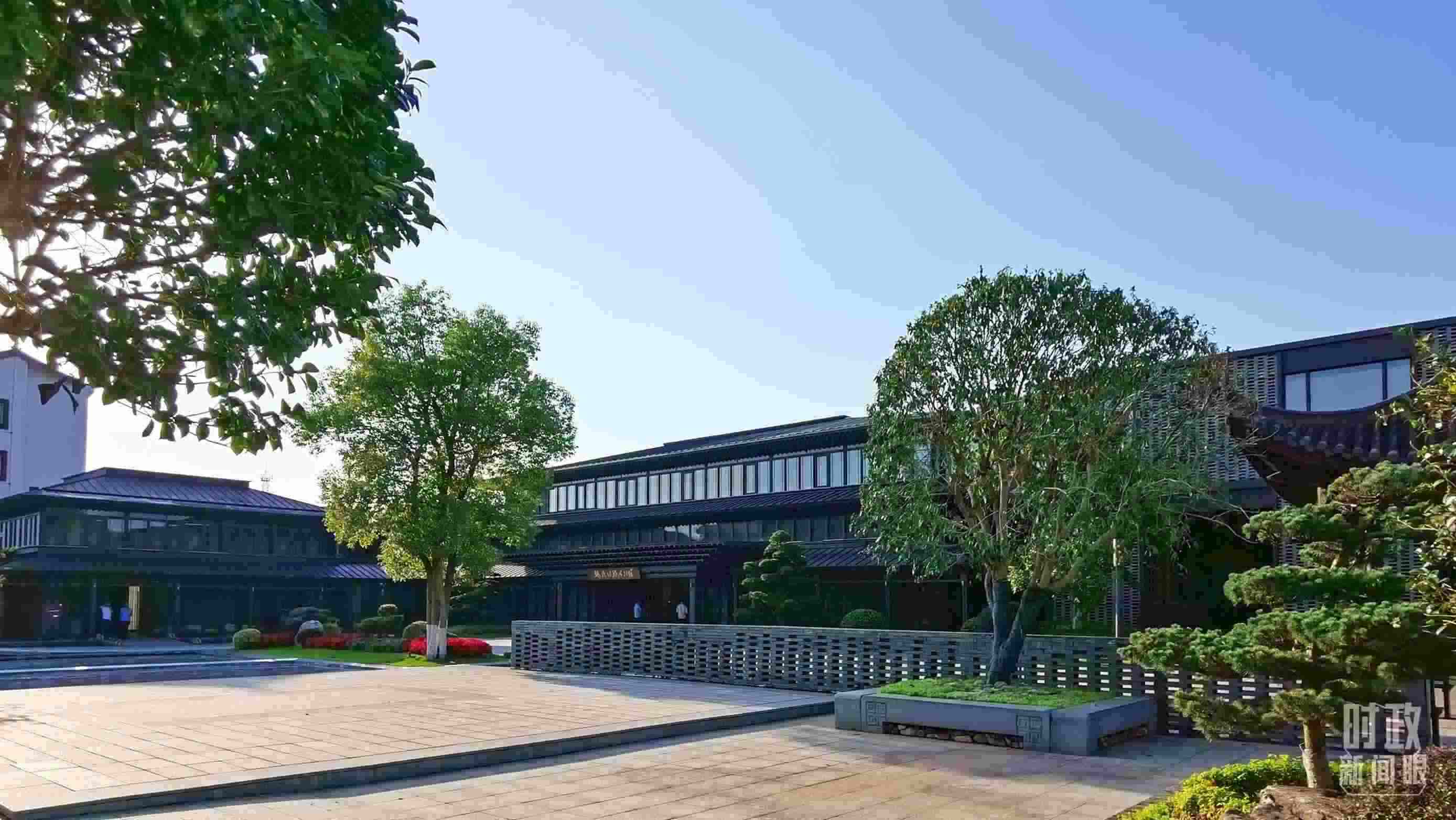 △楓橋經(jīng)驗(yàn)陳列館。（總臺央視記者陳漢章拍攝）