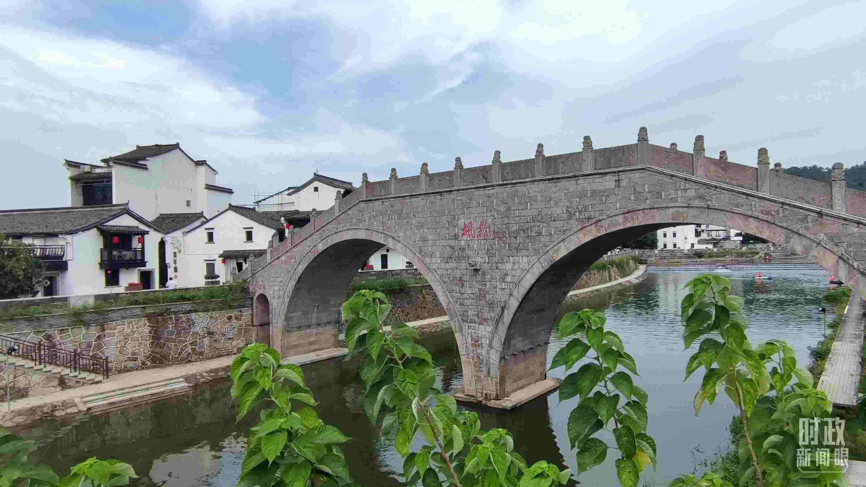 △楓橋古鎮(zhèn)。（總臺央視記者耿小龍拍攝）