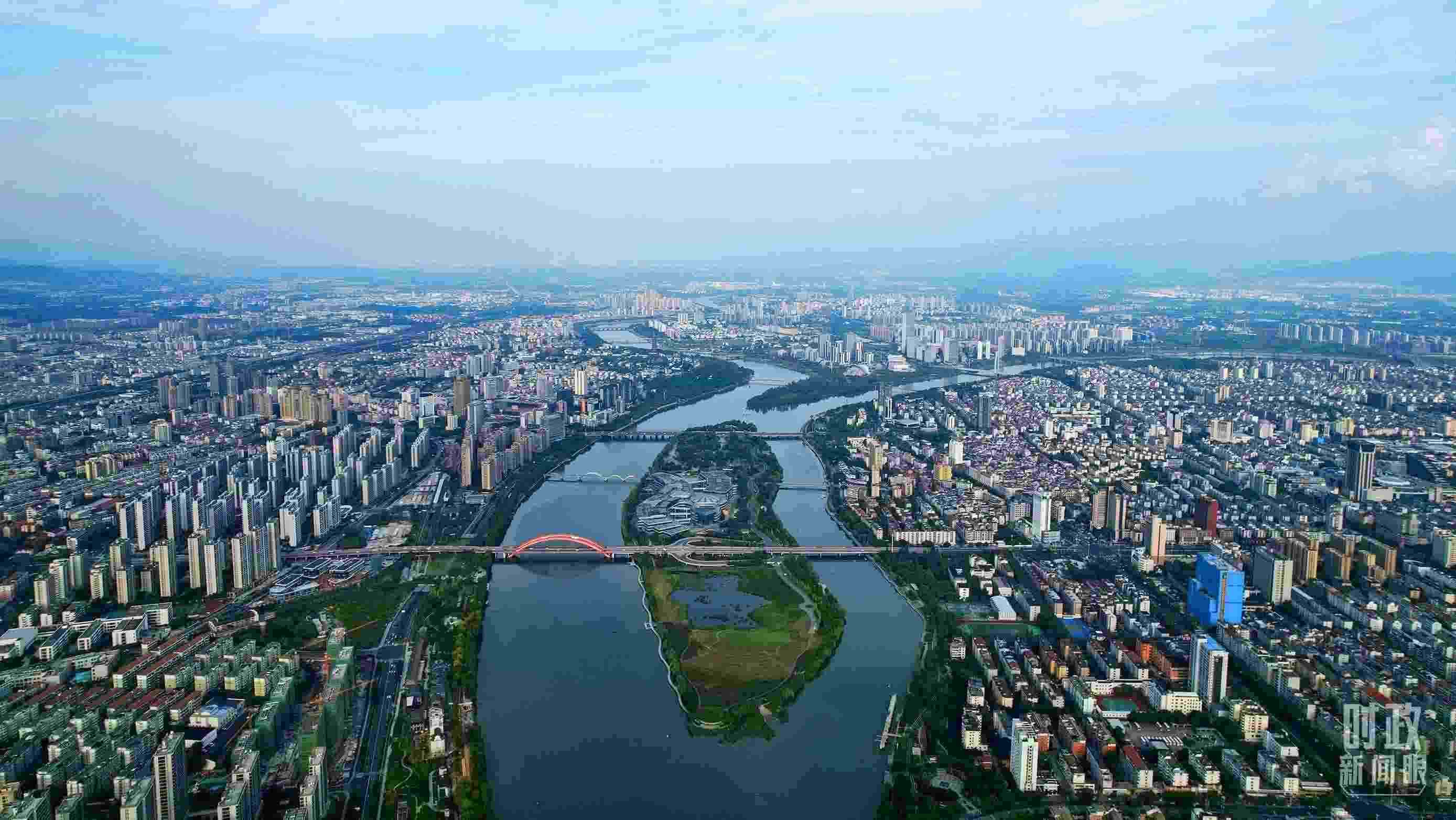 △浙江省金華市。（總臺央視記者范凱拍攝）