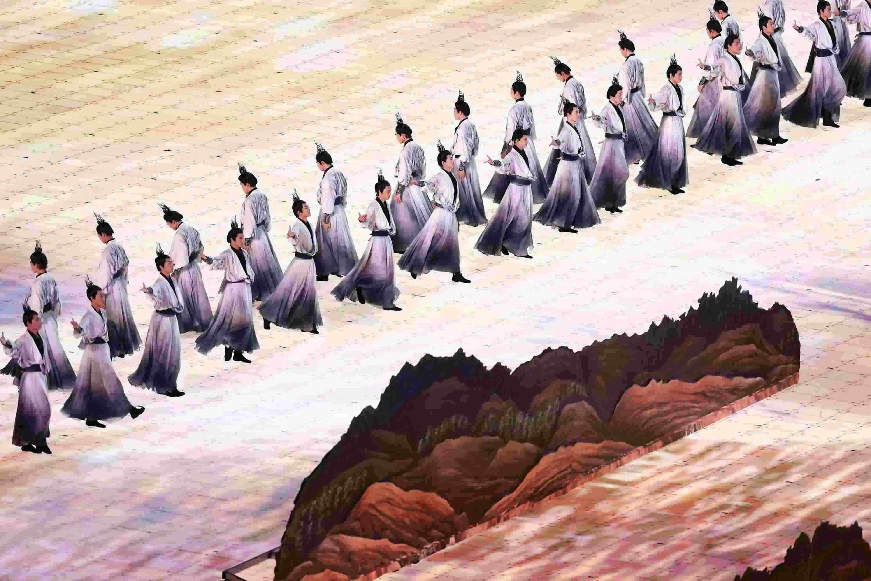 △2023年9月23日，演員在杭州第十九屆亞洲運動會開幕式上表演。