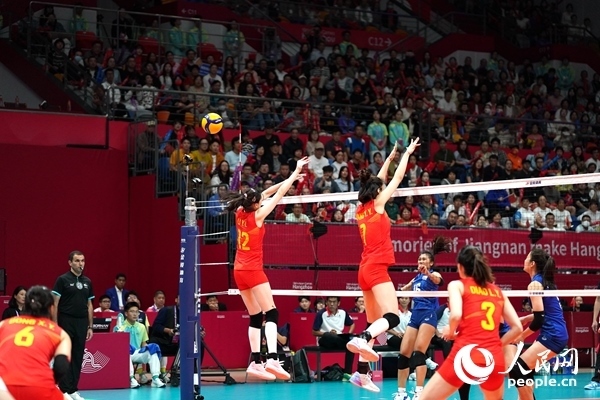 比賽現(xiàn)場。人民網(wǎng)記者 胡雪蓉?cái)z