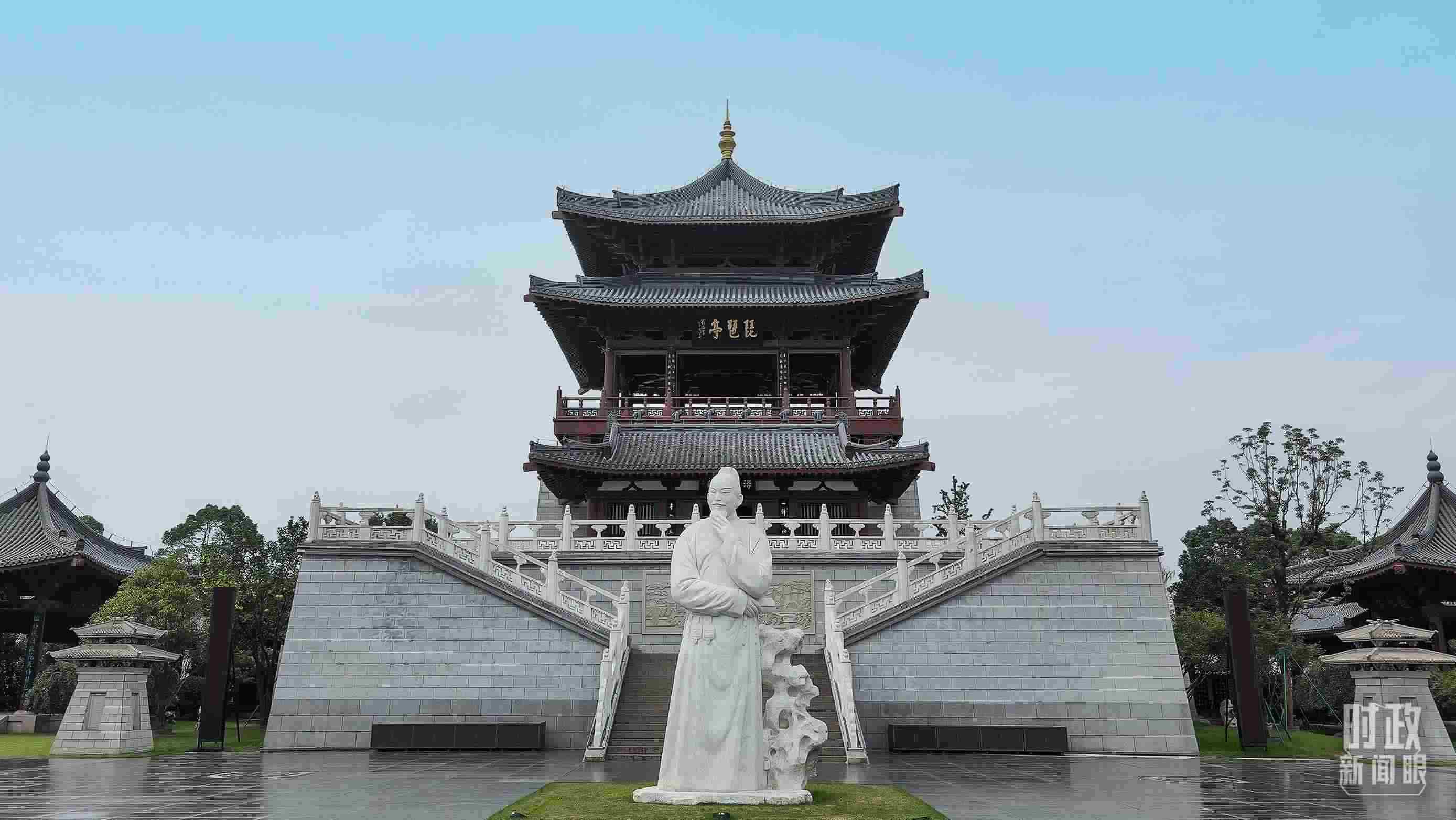 △琵琶亭。（總臺央視記者程鋮拍攝）