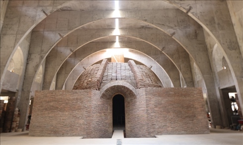 ↑ 景德鎮(zhèn)一處柴窯。（2020年7月13日攝）