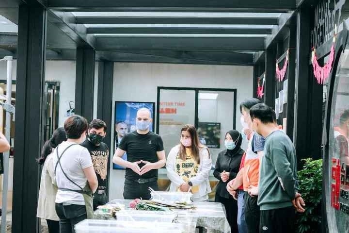 奈德之家端午活動。義烏市稠城街道供圖