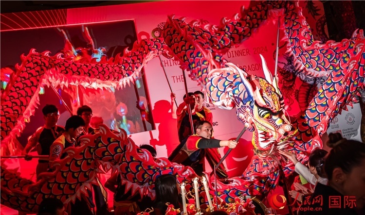 “共慶中國年 共享新機遇”破冰者新春晚宴現(xiàn)場盛況。人民網(wǎng) 郭錦標攝