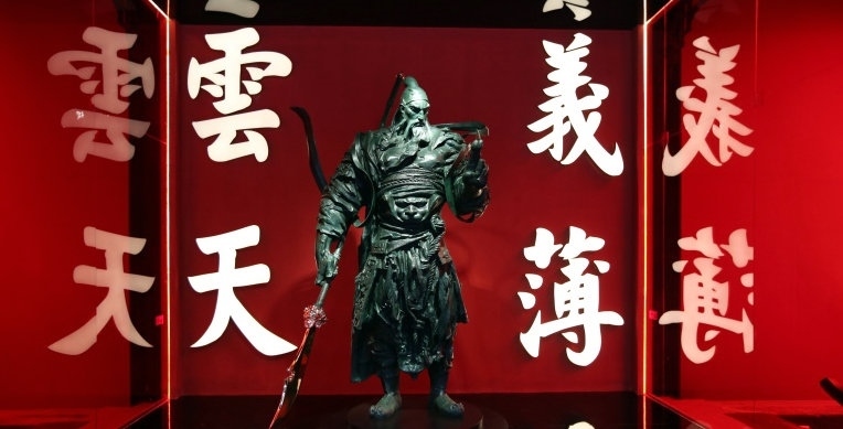 成都武侯祠博物館雕塑作品“關(guān)云長”
