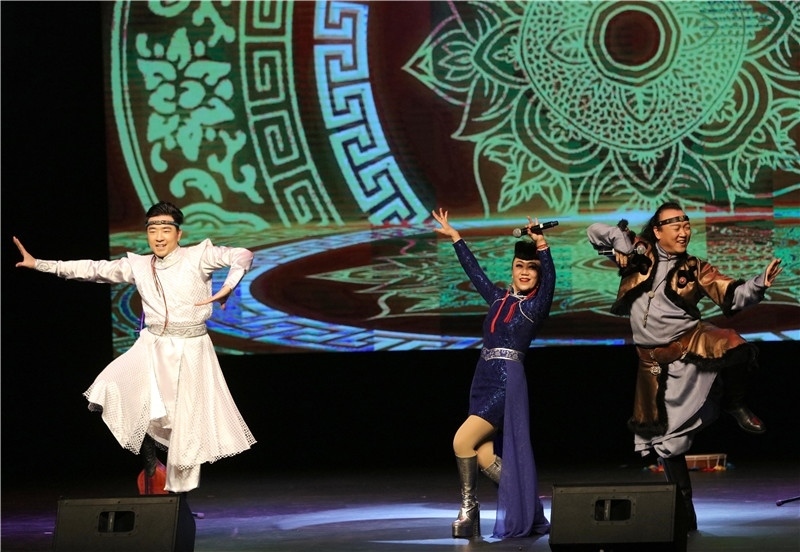 2024年“四海同春”慰?jī)S訪演團(tuán)亞太團(tuán)新西蘭惠靈頓演出現(xiàn)場(chǎng)。圖片由陸欣讌、孟韜、葉勇提供