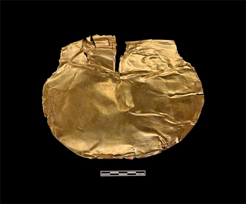 金覆面。中國(guó)文物報(bào)社供圖