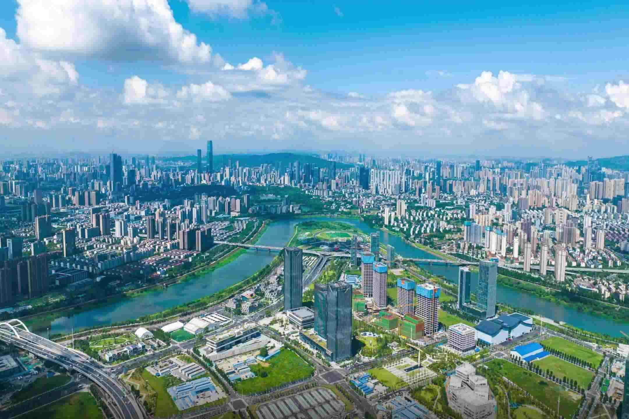 △ 圖為湖南馬欄山視頻文創(chuàng)產(chǎn)業(yè)園。