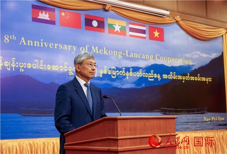 陳海大使致辭。人民網(wǎng)記者 謝佳君攝