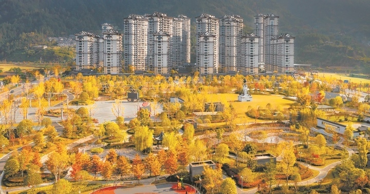 景寧率先在麗水市創(chuàng)成浙江省5A級(jí)景區(qū)城。供圖 景寧縣委宣傳部