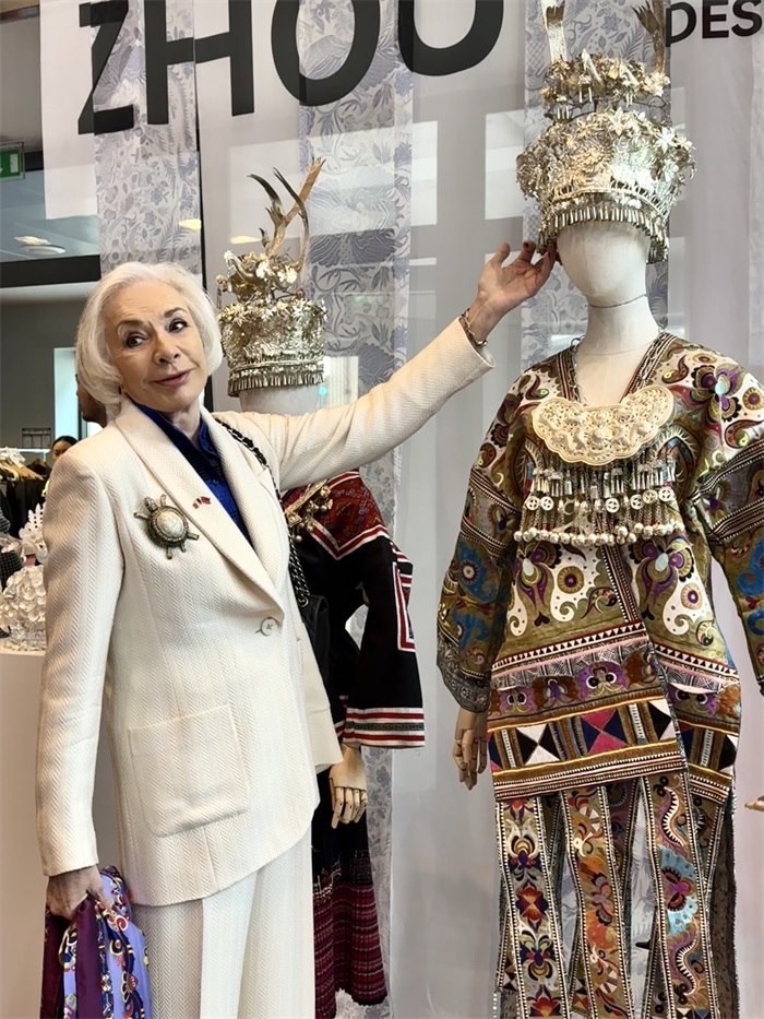 法國(guó)友人參加2024多彩貴州文化和旅游推廣周活動(dòng)。主辦方供圖