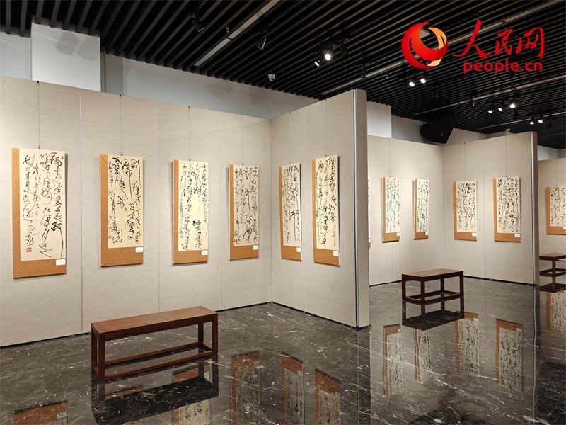 展廳現(xiàn)場。人民網(wǎng)記者 韋衍行攝
