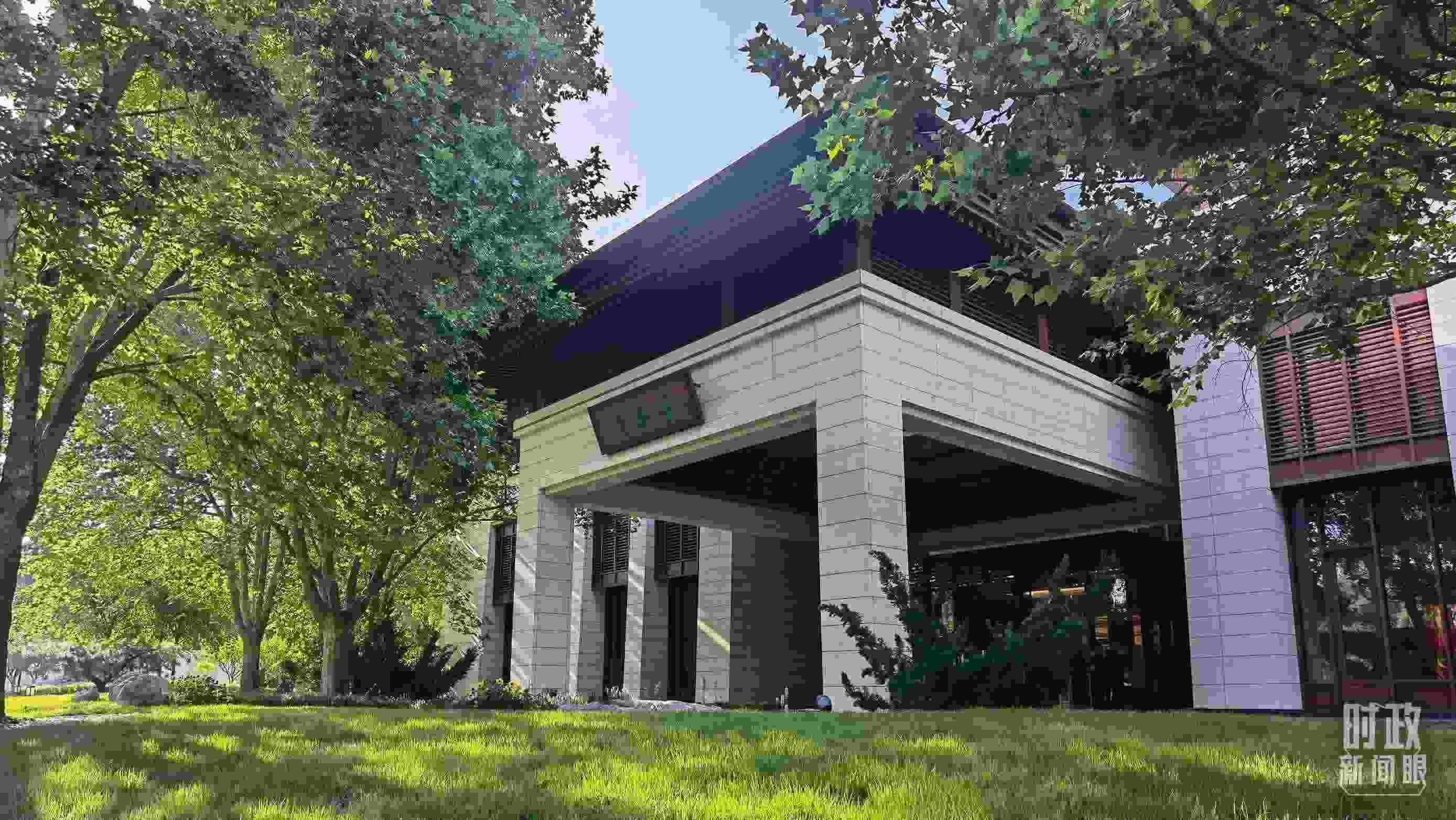 △釣魚臺芳華苑。（總臺央視記者石丞拍攝）