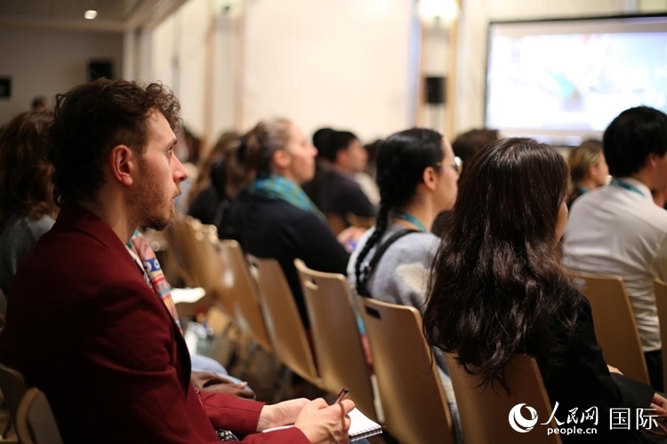 中國(guó)優(yōu)秀動(dòng)畫作品推介會(huì)現(xiàn)場(chǎng)。人民網(wǎng)記者 于超凡攝