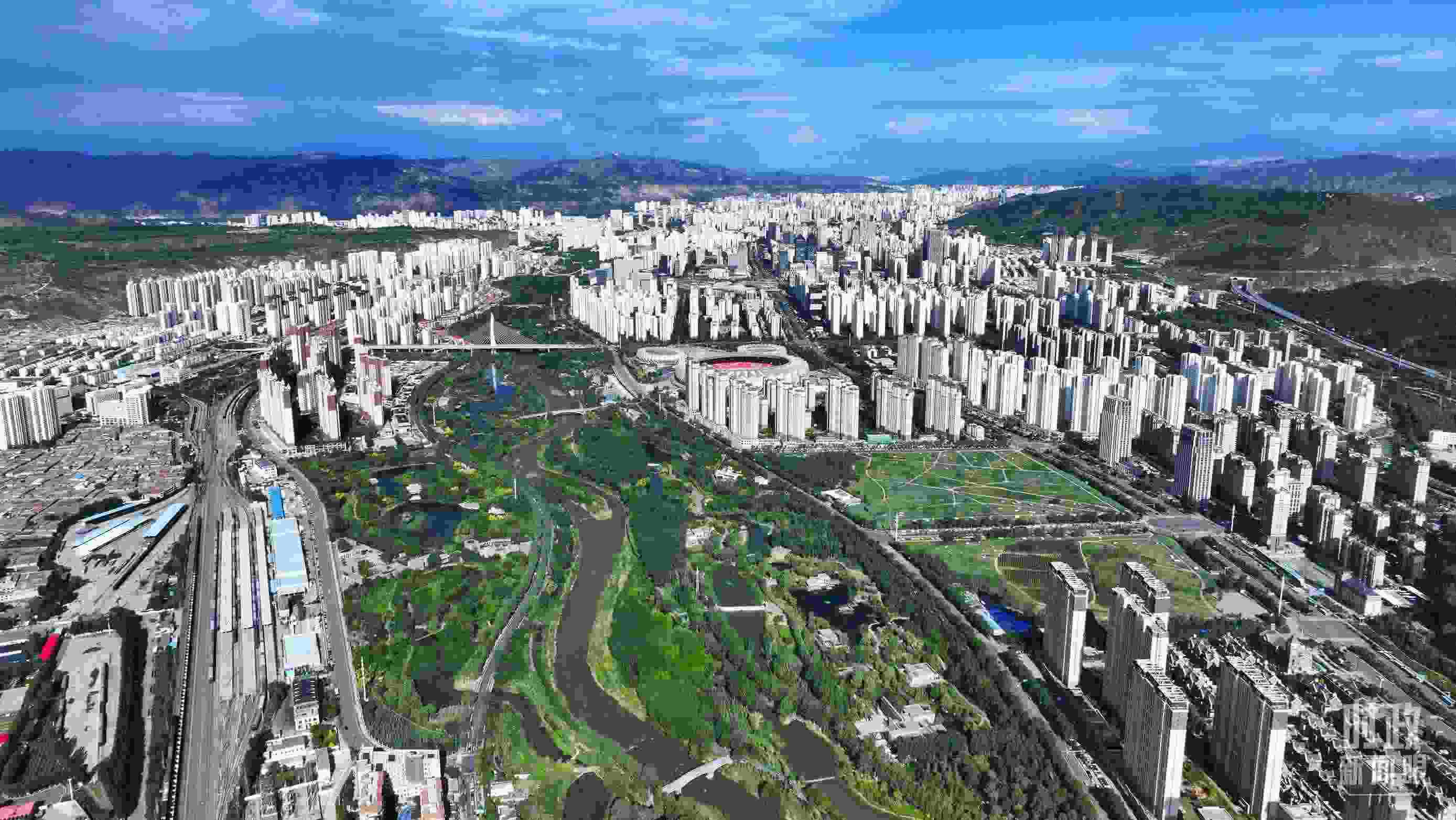 △青海西寧。（總臺央視記者范凱拍攝）