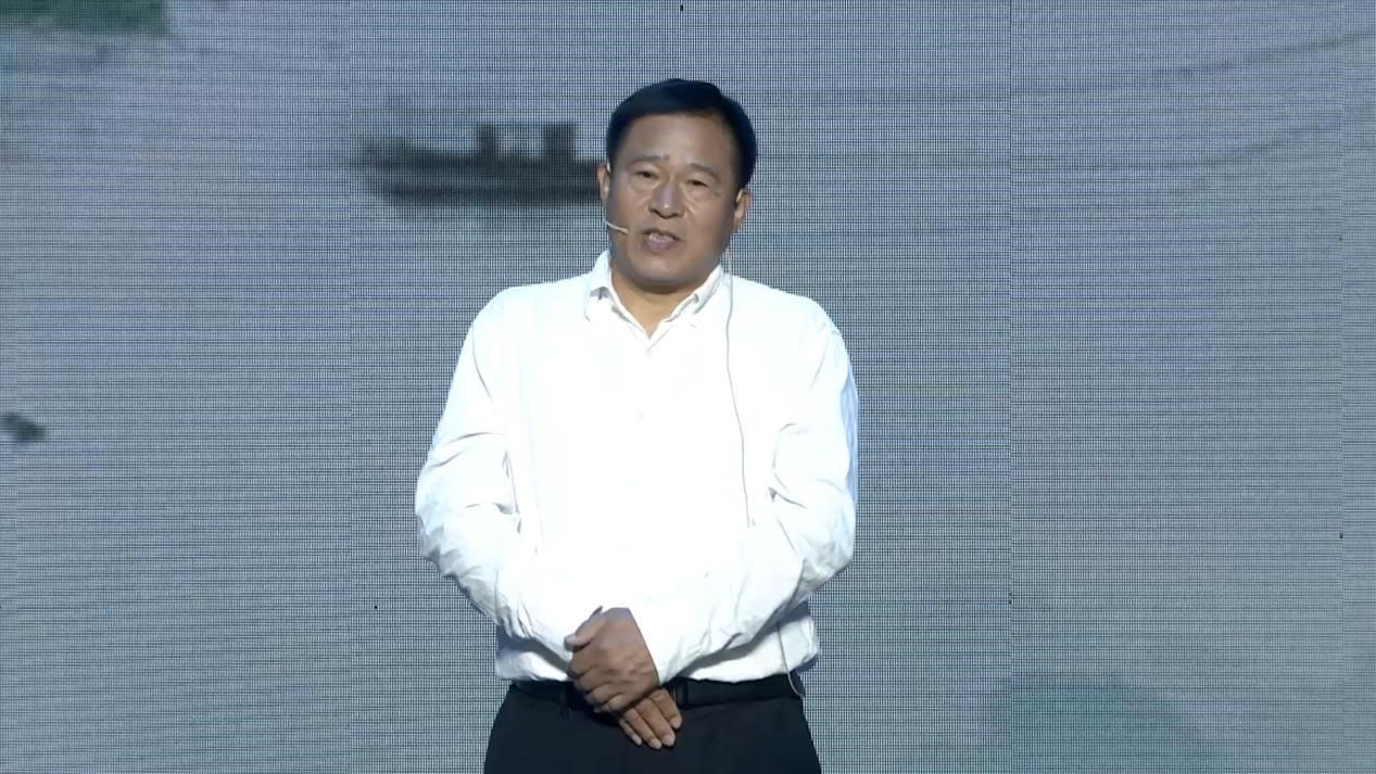 浙江大學(xué)藝術(shù)與考古學(xué)院教授林留根現(xiàn)場講述。