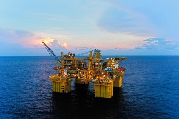 “深海一號(hào)”能源站。受訪者供圖