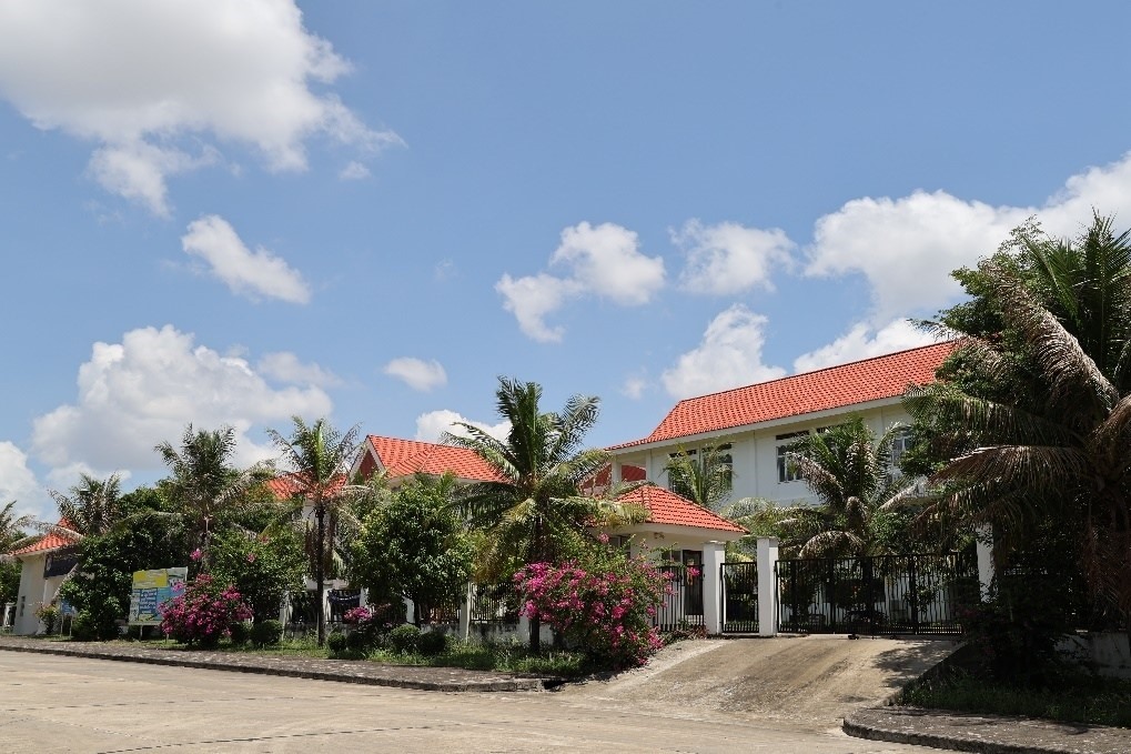 西哈努克省中柬友誼理工學(xué)院。西港特區(qū)公司供圖