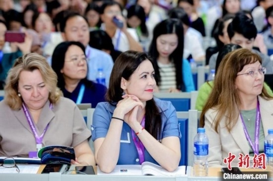 7月26日，2024國(guó)際英語(yǔ)教育中國(guó)大會(huì)在珠海開幕，圖為大會(huì)現(xiàn)場(chǎng)。(主辦方供圖)