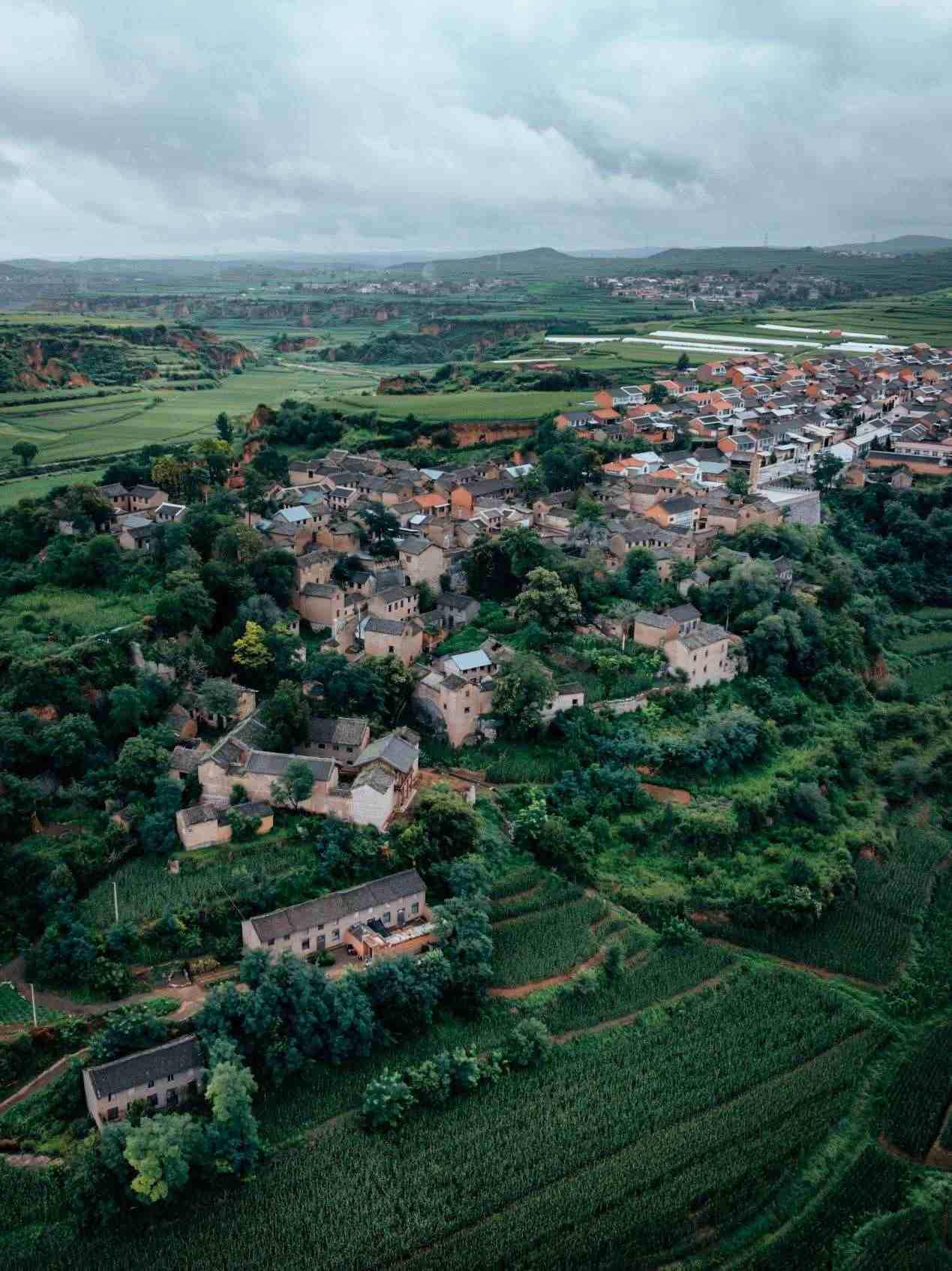 俯瞰永寧寨村。邱活攝