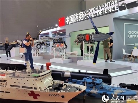 俄羅斯“軍隊-2024”國際軍事技術(shù)論壇現(xiàn)場。人民網(wǎng)記者 于宏建攝