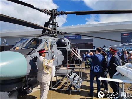 俄羅斯“軍隊-2024”國際軍事技術(shù)論壇現(xiàn)場。人民網(wǎng)記者 于宏建攝