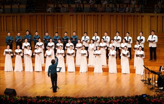 演出現(xiàn)場(chǎng)。中央民族樂(lè)團(tuán)供圖