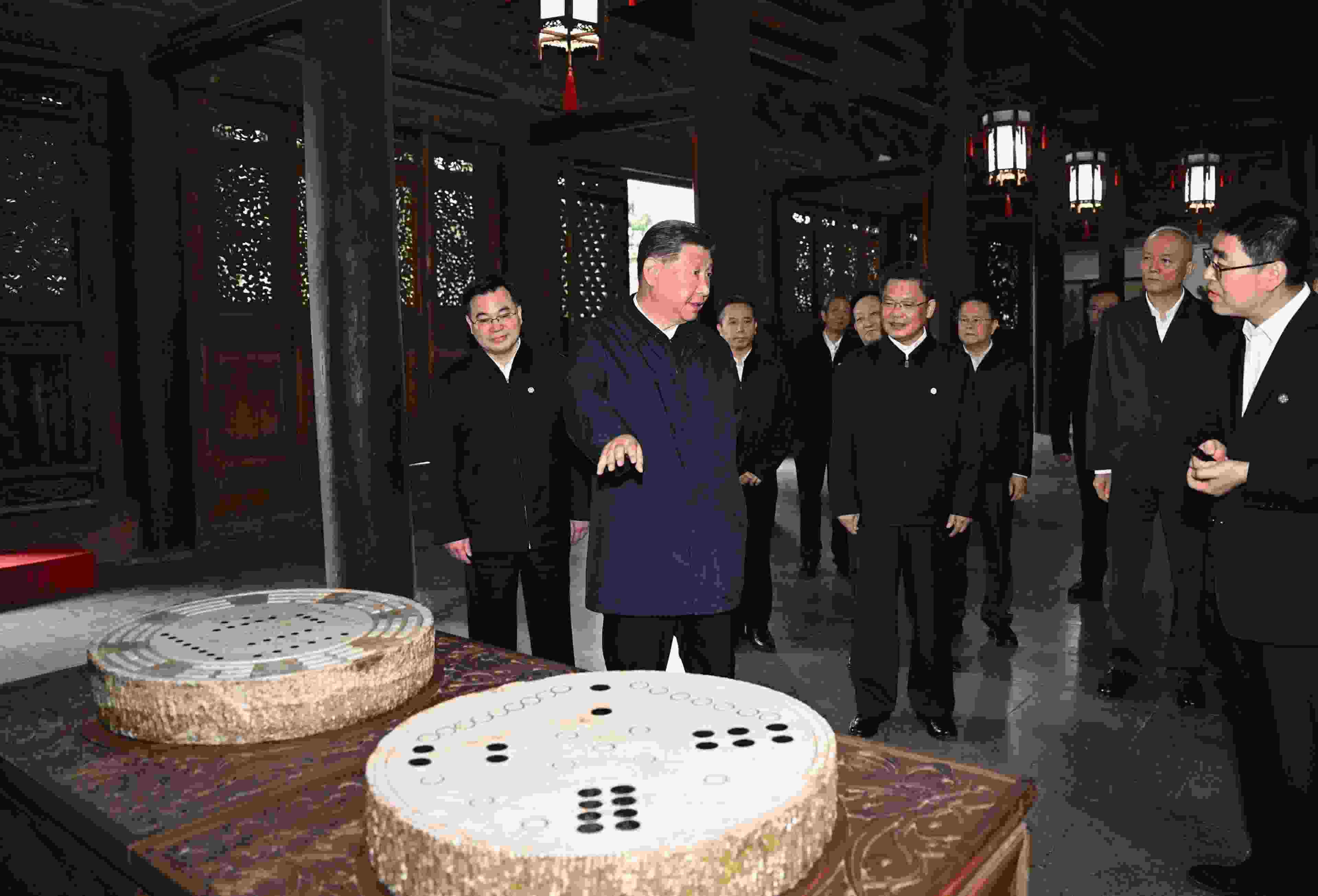 2024年9月10日，習(xí)近平總書記在甘肅天水考察了全國重點(diǎn)文物保護(hù)單位伏羲廟。