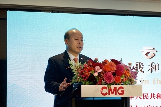 中國駐澳大利亞大使肖千出席活動并致辭。張舒惠攝