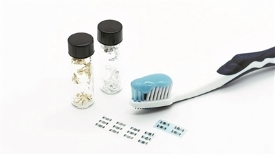  一種基于酞菁銅的晶體管研發(fā)成功。圖片來(lái)源：美國(guó)趣味工程網(wǎng)站