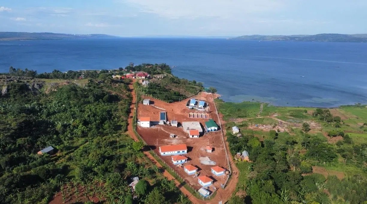 烏干達布伊奎供水項目建設完成。中鐵十局非洲公司供圖