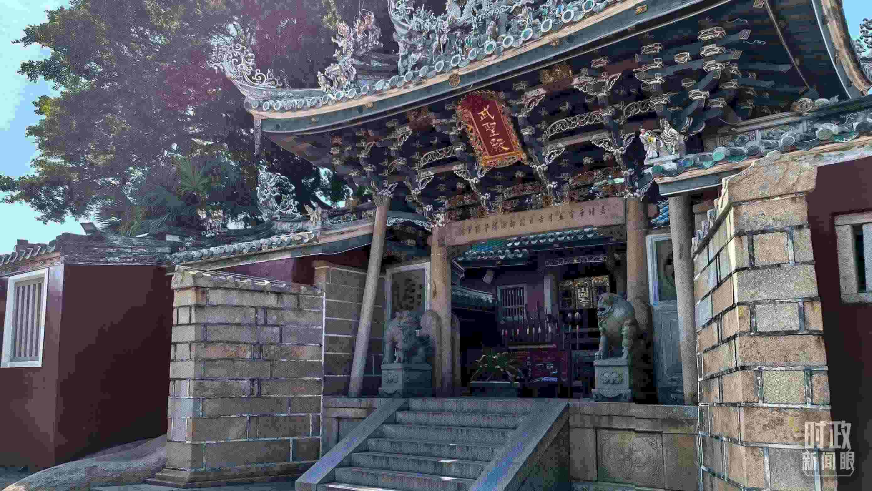 △關(guān)帝文化產(chǎn)業(yè)園。（總臺央視記者陸泓宇拍攝）