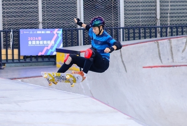 陳燁在比賽中。賽事組委會(huì)供圖