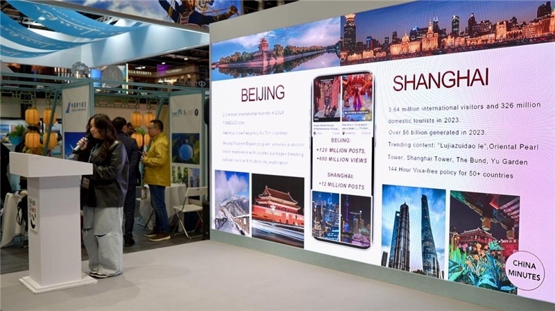 2024中國城市入境游影響力榜單發(fā)布 北京、上海位居榜首。吳若鳴攝）