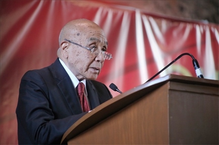 李子文致辭。主辦方供圖