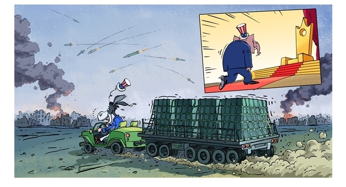 漫畫作者：馬宏亮（人民網(wǎng)版權(quán)圖片，未經(jīng)授權(quán)請勿轉(zhuǎn)載。）