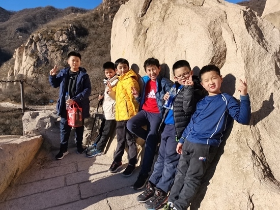 登山隊員供圖。