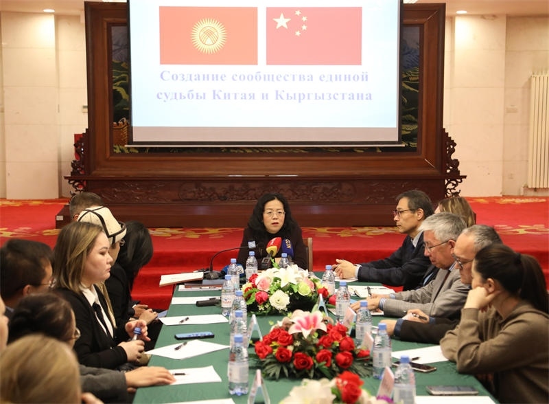 活動現(xiàn)場。中國駐吉爾吉斯斯坦使館供圖