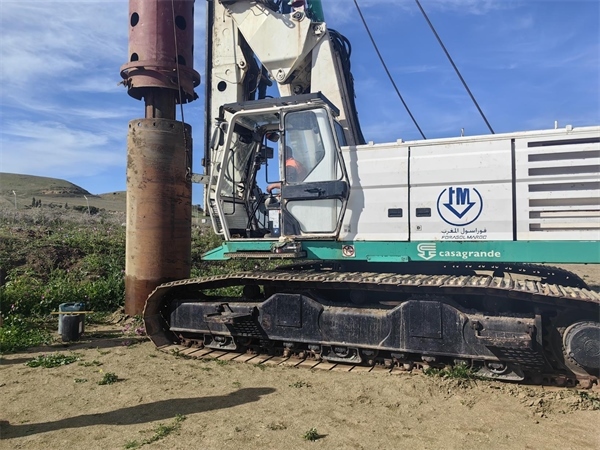 貝特瑞在科技城的工廠正在順利建設(shè)中。采訪方供圖