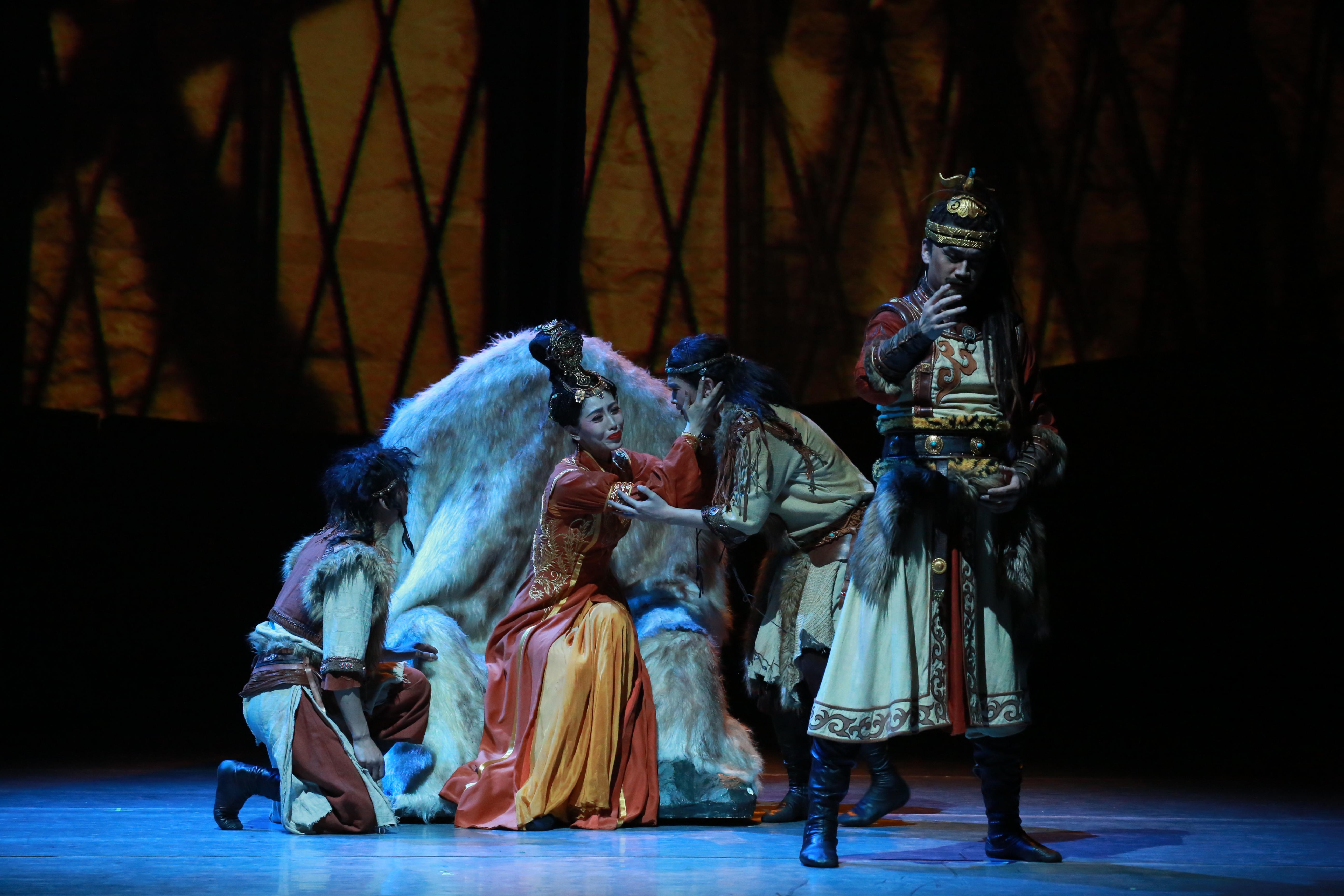 舞劇《胡笳十八拍》劇照。主辦方供圖